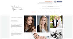 Desktop Screenshot of gabrieles-fotowelt.de